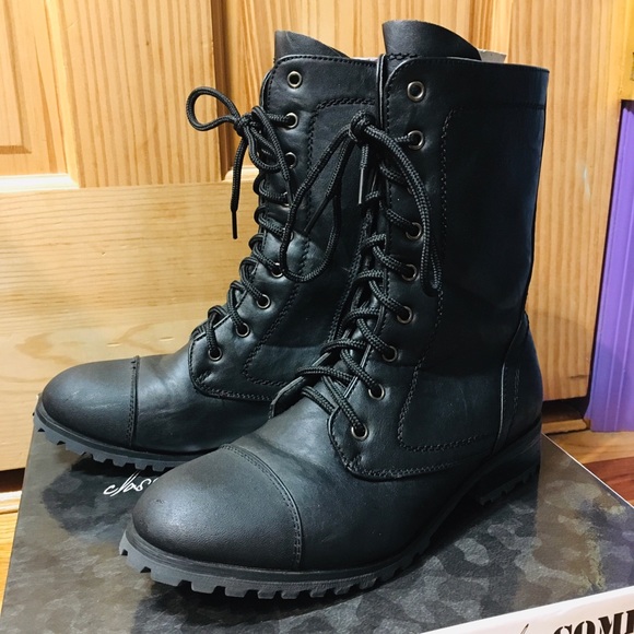 🎉HP🎉 Gia Mia Classic Combat Boots - Picture 3 of 8